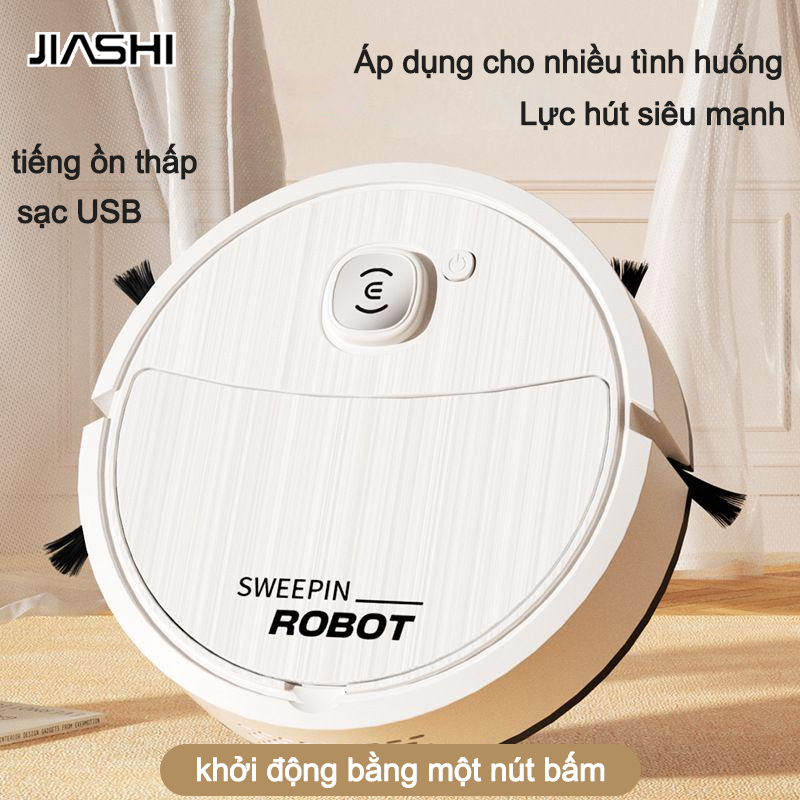  Robot quét nhà thông minh jiashi kết hợp quét hút và lau một máy hút bụi thông minh gia đình hoàn toàn tự động mới 