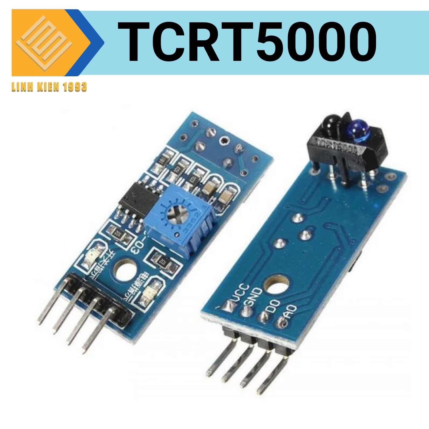 Cảm biến dò line tcrt5000 line follower sensor 1 kênh