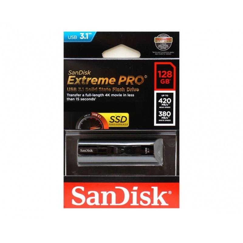 Usb 3.2 sandisk extreme pro cz880 128gb 420mb/s - phụ kiện 1986