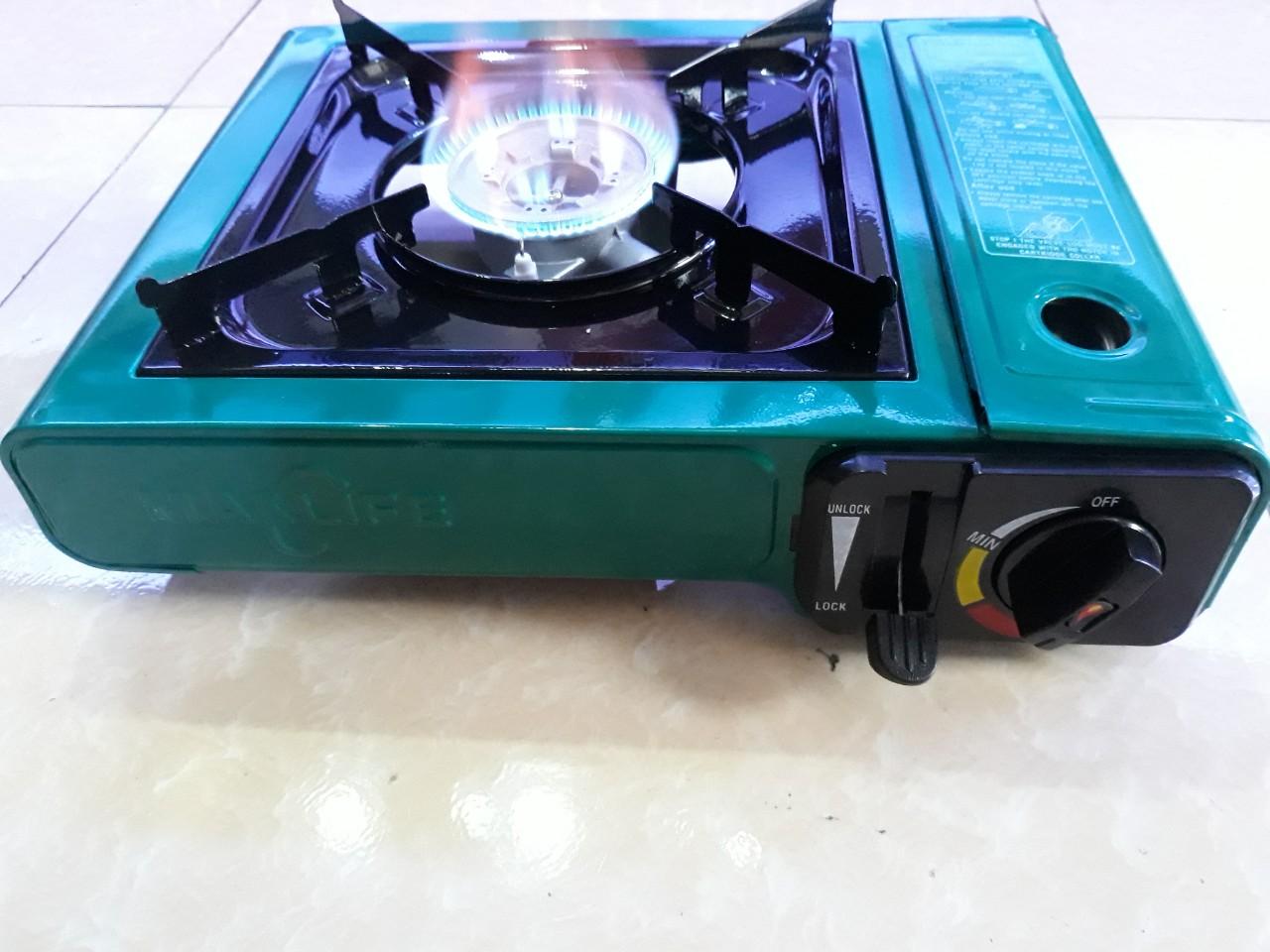 Bếp ga du lịch cao cấp green 2019