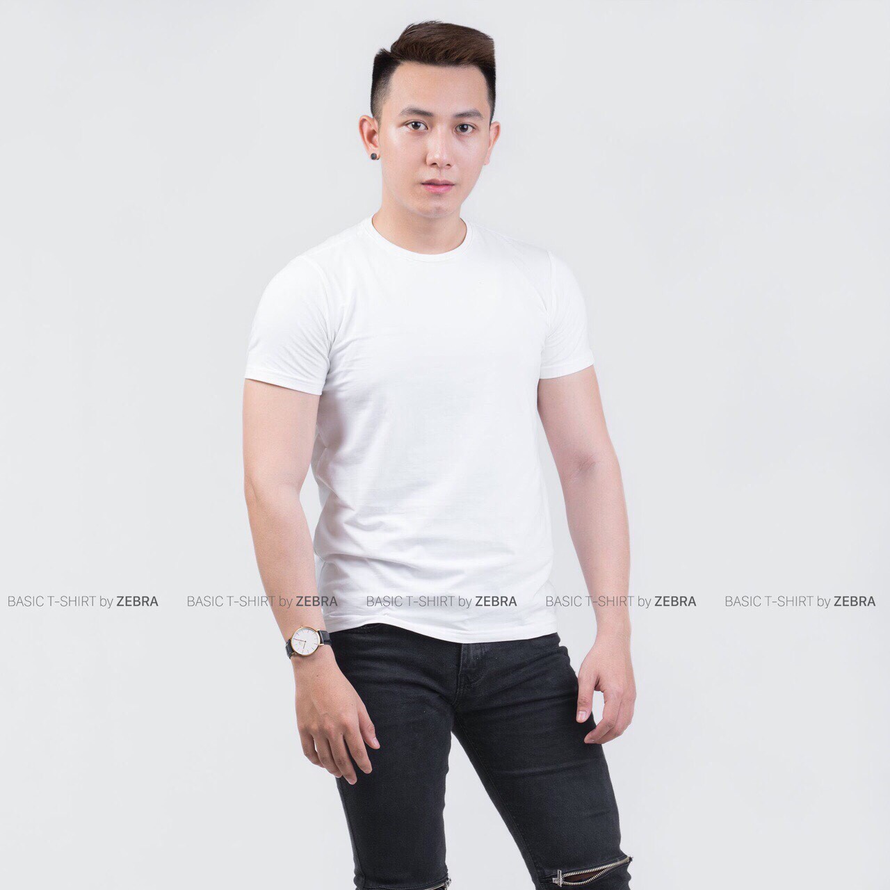 Áo Thun Nam Chất Cotton Co dãn Thoáng mát
