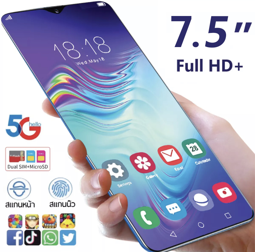 Bán điện thoại thông minh gốc 2023 5g note30 plus điện thoại thông minh đầy đủ 12+512gb rom 6.1 -inch mobile phone thẻ kép 5800mah 5g điện thoại di động andorid s21 ultra note20 giá rẻ