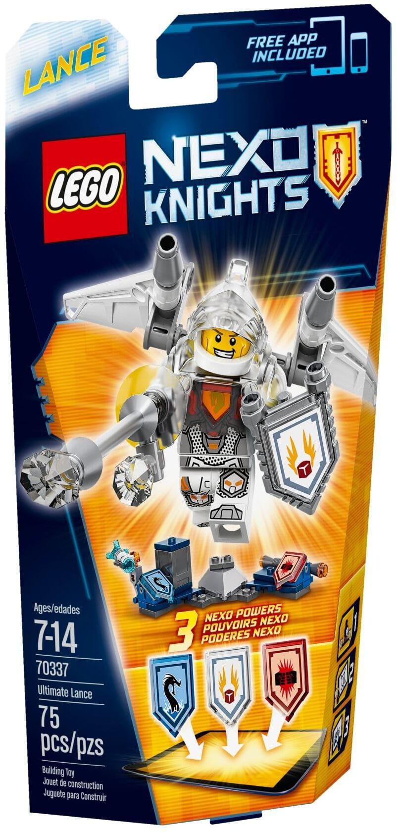 Mua đồ chơi LEGO Nexo Knights 70337 - Hiệp Sĩ Lance Hùng Mạnh (LEGO Nexo Knights Ultimate Lance 70337)