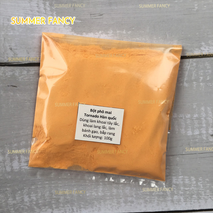 100G Bột Phô Mai Lắc Vị Tornado Loại Truyền Thống - Cheese Powder