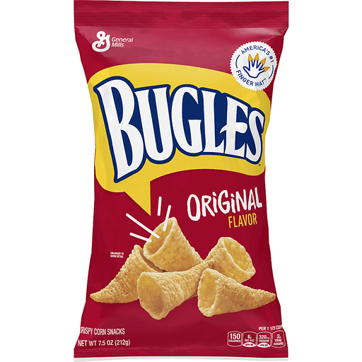 Bánh snack Bugles Crspy corn Original 212g nhập Mỹ