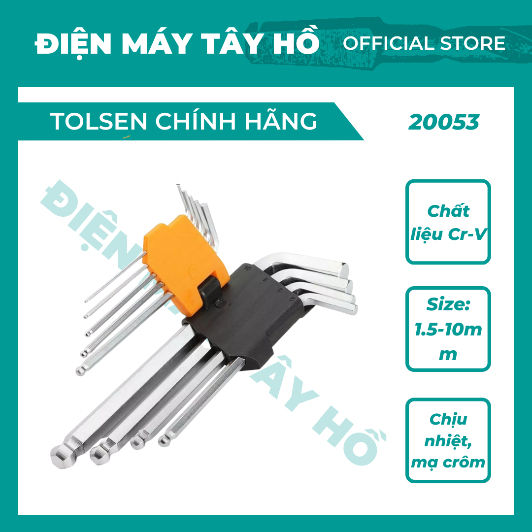 Bộ lục giác bi ngắn tolsen 20053