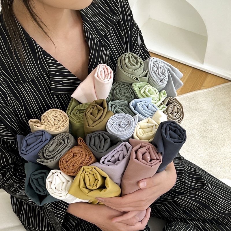 Vỏ gối nằm cotton ti ci kich thuoc 45x65cm