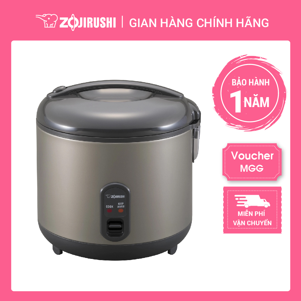 Nồi cơm điện zojirushi 1.8 lít ns-rpq18v, bảo hành 1 năm chính hãng