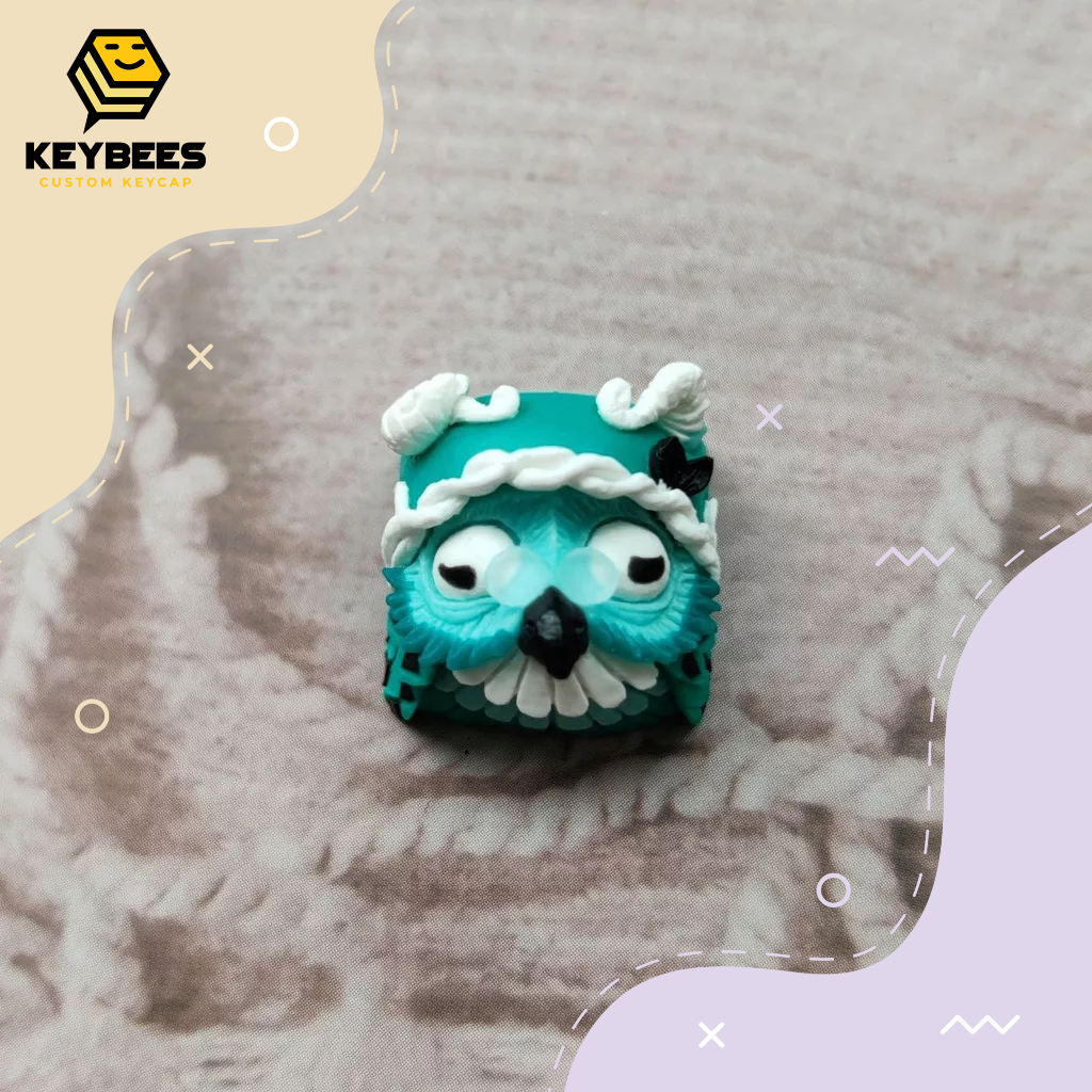 Artisan Keycap - Nút bàn phím cơ resin handmade Sokratis Iceberg