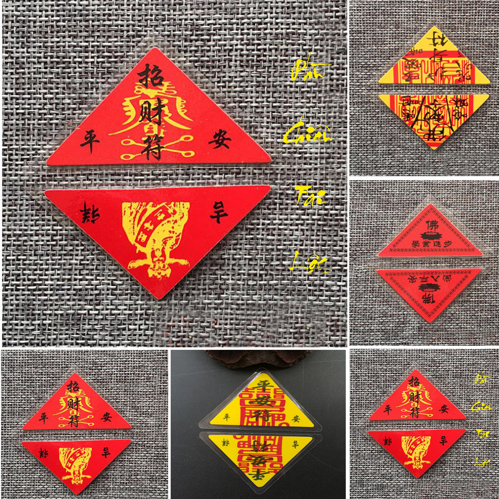 Linh phù cầu tài lộc - Linh phù hộ thân bảo vệ, phước lành - Phù chú cầu bình an