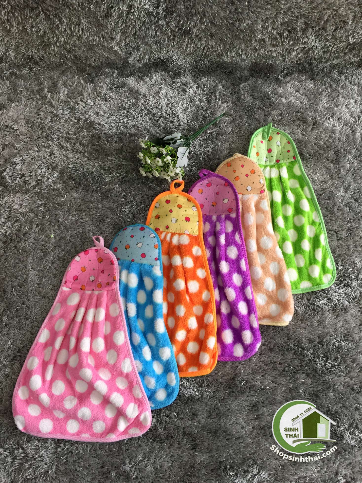 [HCM]Khăn lau tay nhà bếp siêu thấm - khăn lau tay cotton [ Tổng kho ]