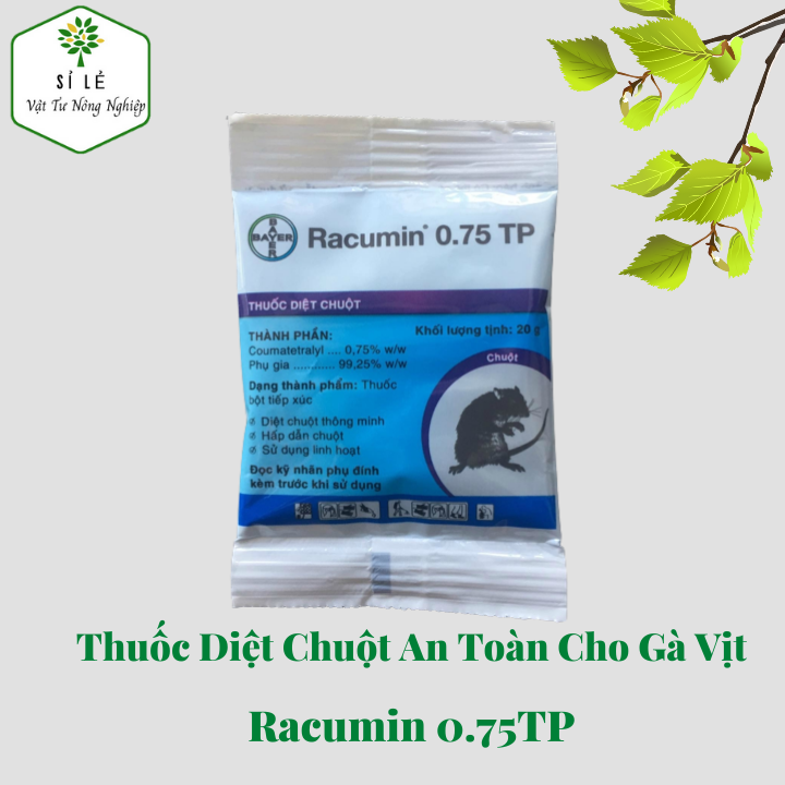 1 gói Thuốc diệt chuột Racumin