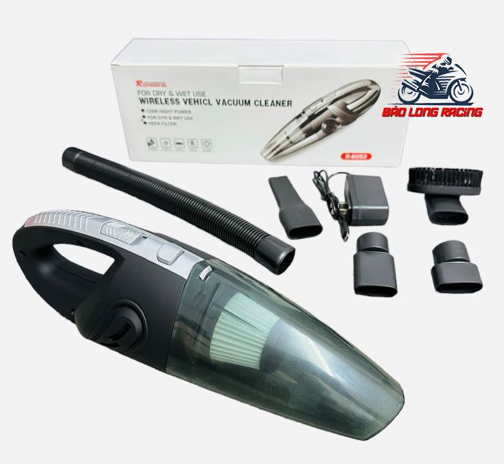 Máy hút bụi cầm tay r6053 freeship máy hút bụi mini không dây hút bụi ô tô giường