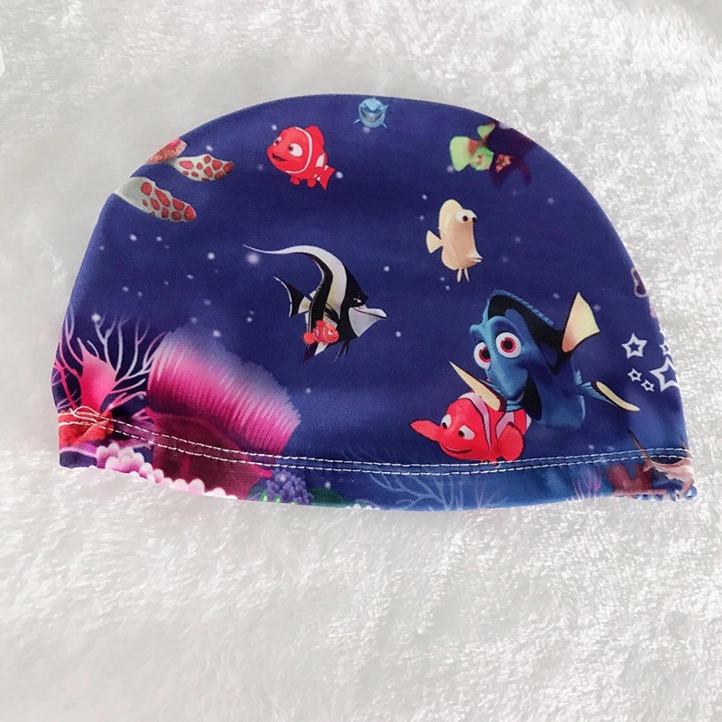 Mũ bơi cho bé chống thấm nước FUHA, nón bơi họa tiết hoạt hình dành cho trẻ em