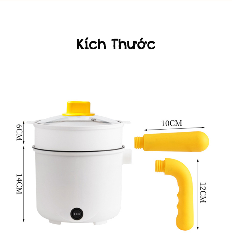 Chảo điện mini nồi nấu lẩu nồi hấp nồi nấu mì