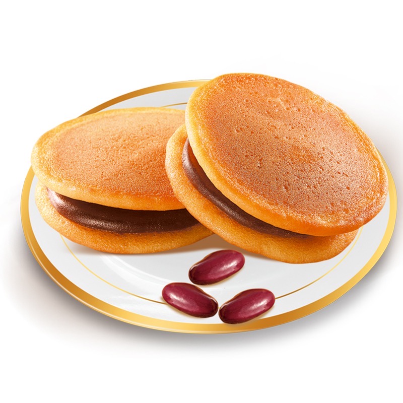Thùng 1000g bánh doremon cake red beans nhân đậu đỏ siêu thơm ngon đậm đà
