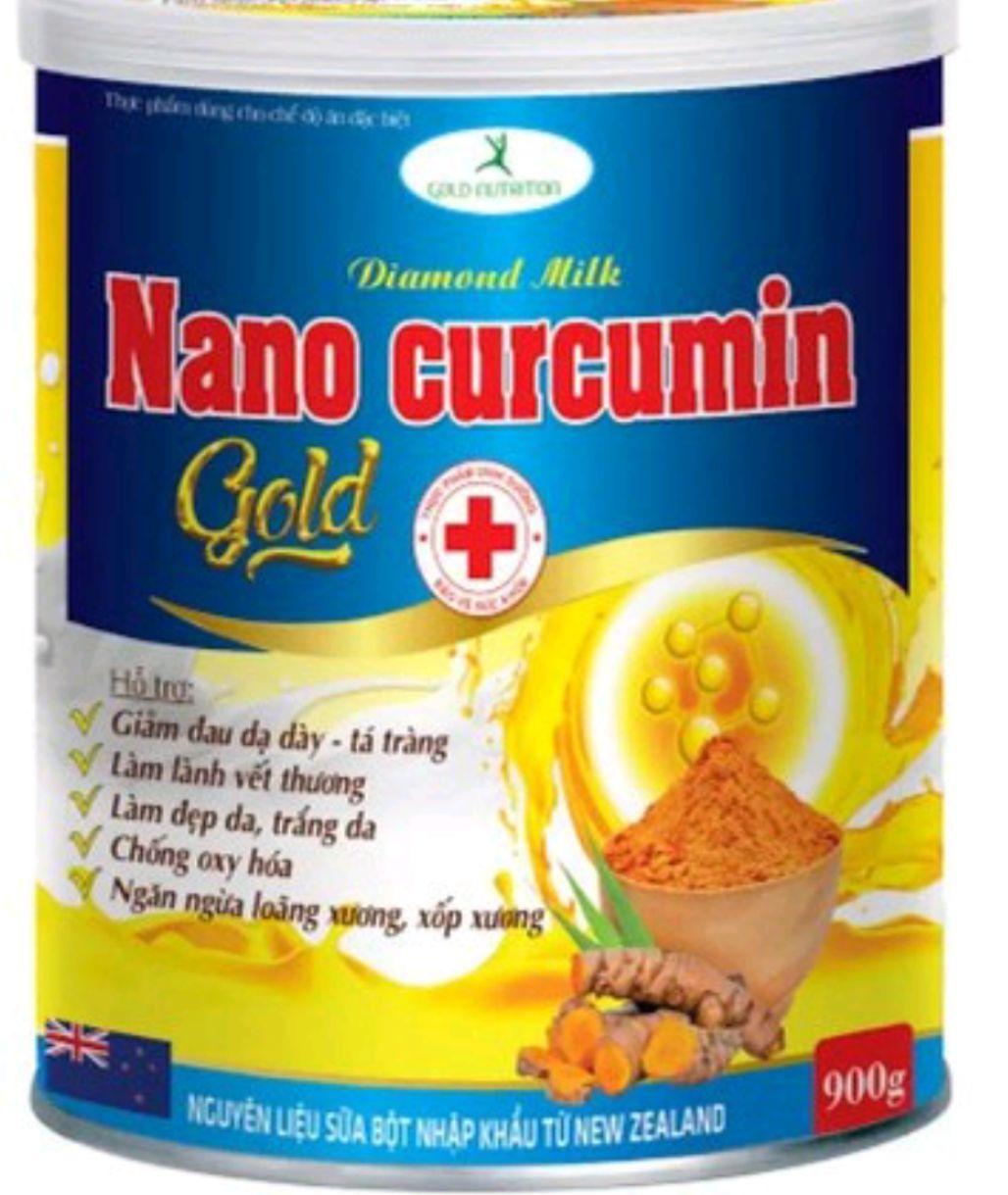Sữa nghệ nano curcumim gold. hsd 2026
