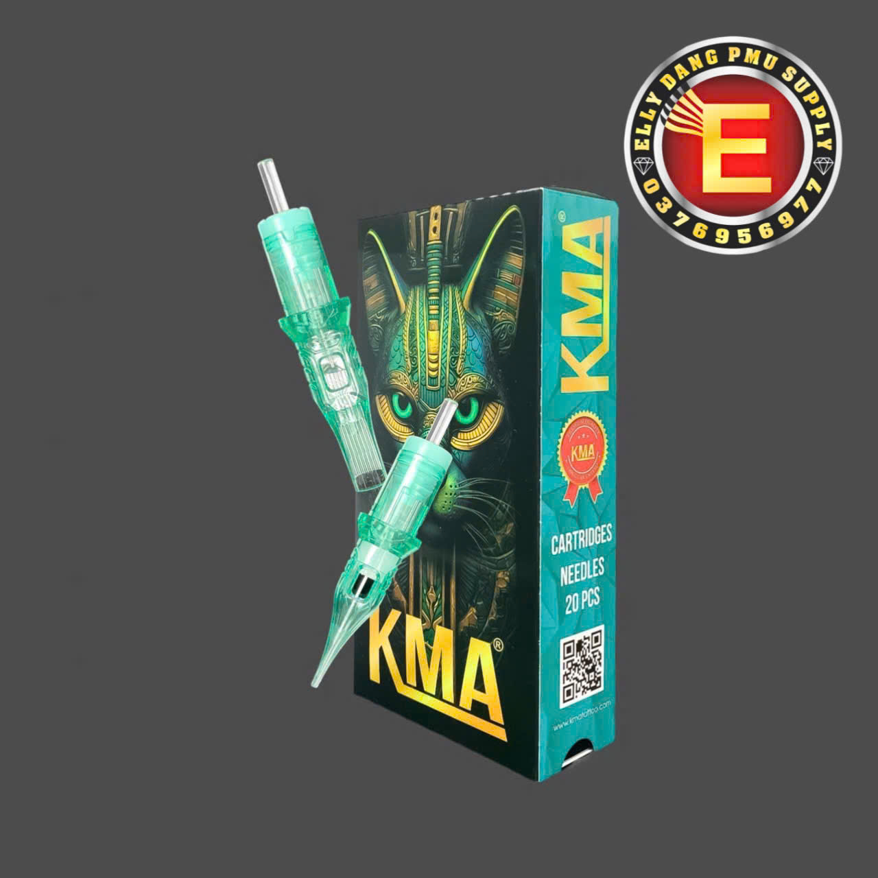 Kim Pen KMA Chính Hãng Hộp 20 Cây Sử Dụng Cho Phun Xăm Thẩm Mỹ Và Tattoo - DCPX ELLY ĐẶNG