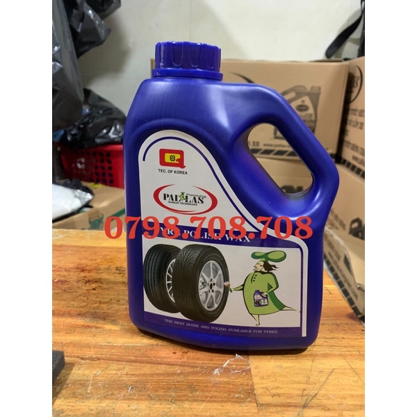 Wax bóng vỏ lốp xe 1.5l pallas