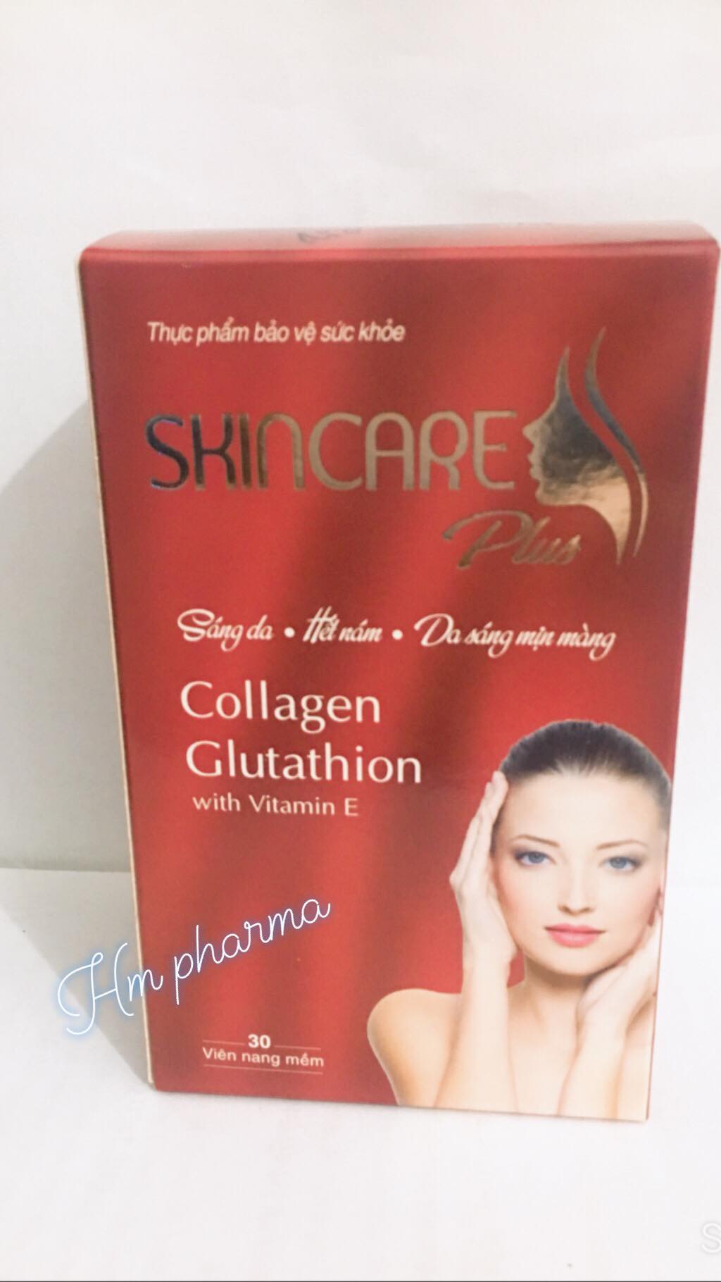 Skincare Plus - Chiết xuất nhau thai cừu - Collagen - Glutathion  làm sáng da- mịn màng- hết nám