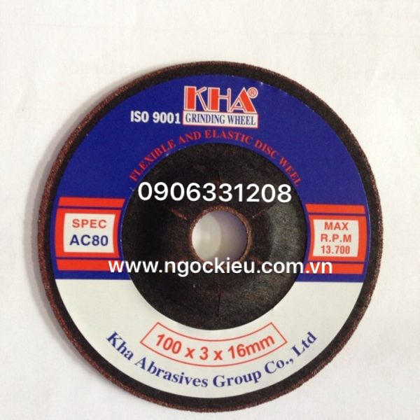 Đá mài inox kha 100mm