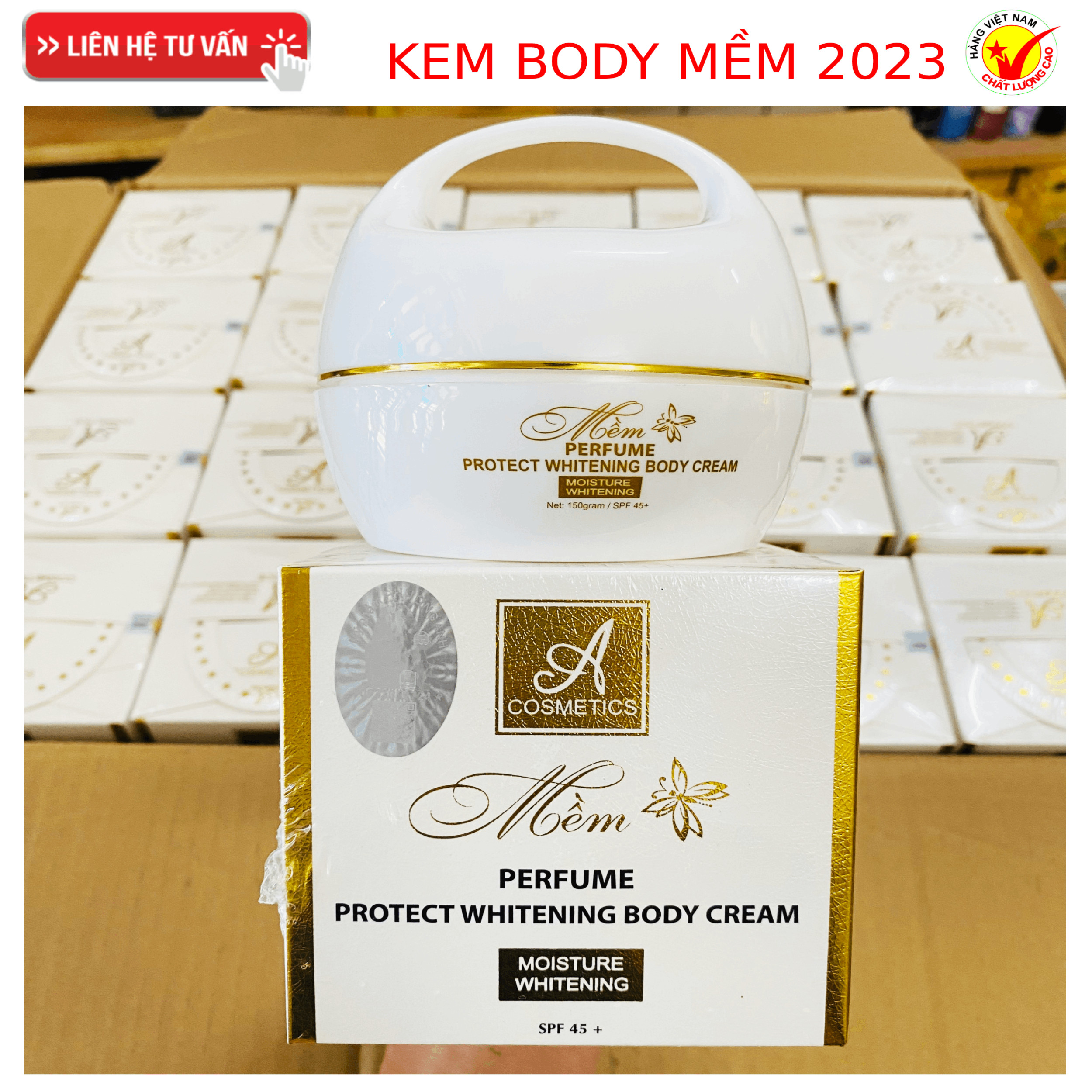 Kem body mềm nước hoa A Phương Anh- Mẫu mới 2023 - Kem body A Chính hãng 150gr