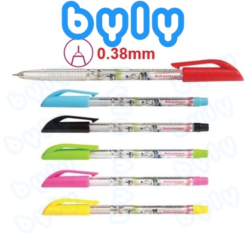 Ship hoả tốc - bút bi ngòi 038mm simply thiên long - tl-062 - byly store