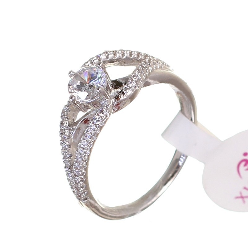 Nhẫn mạ Bạc cao cấp August Love MK167