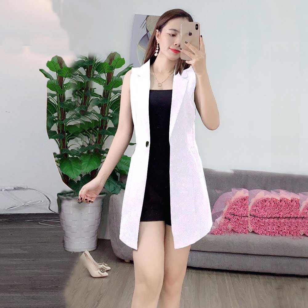 Áo gile nữ công sở