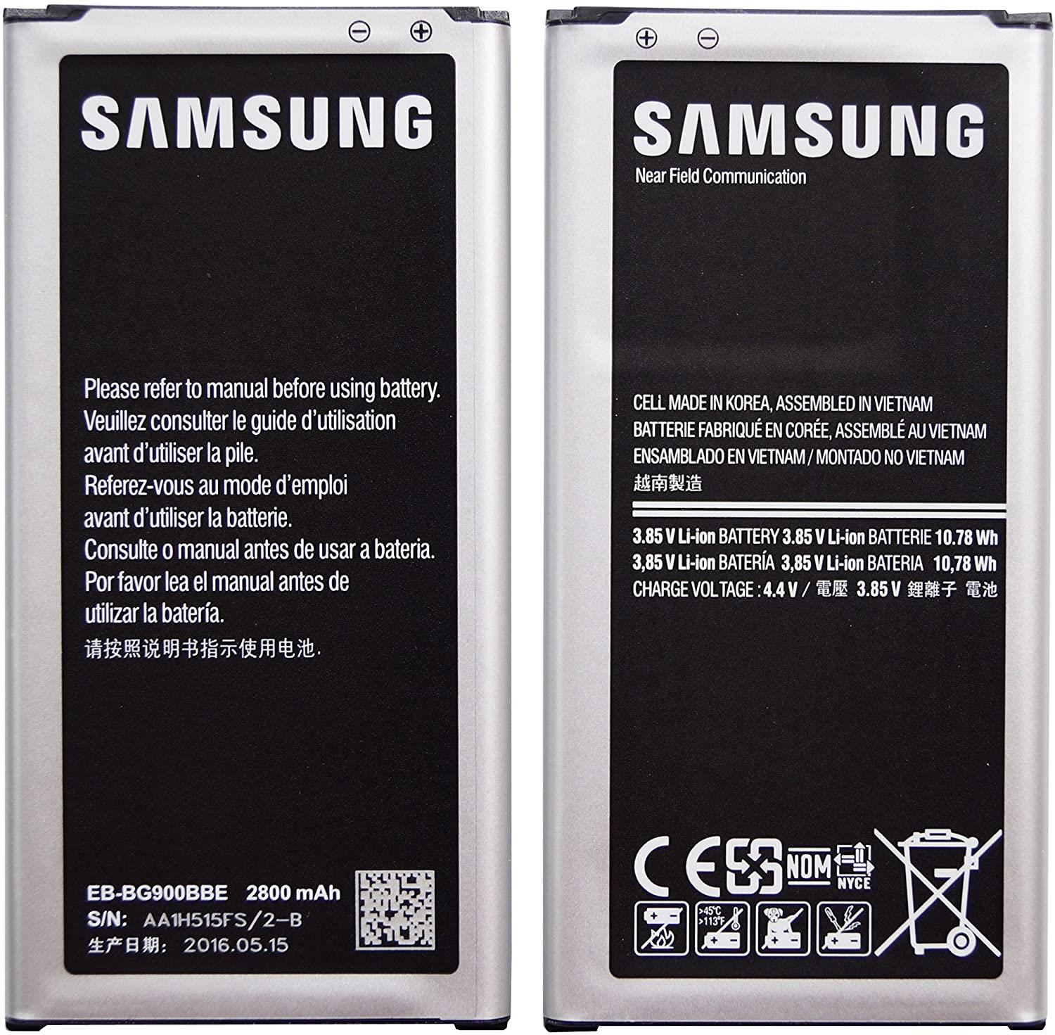 Pin samsung galaxy s5 / i9600 / g900 / 2800mah - hàng nhập khẩu