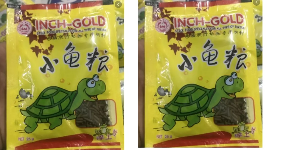 [GIẢM GIÁ] Thức ăn bổ sung VITAMIN VÀ KHOÁNG CHẤT có trong rau cho rùa nước baby (01 gói 25gram) | Phụ Kiện Rùa Cảnh Sài Gòn