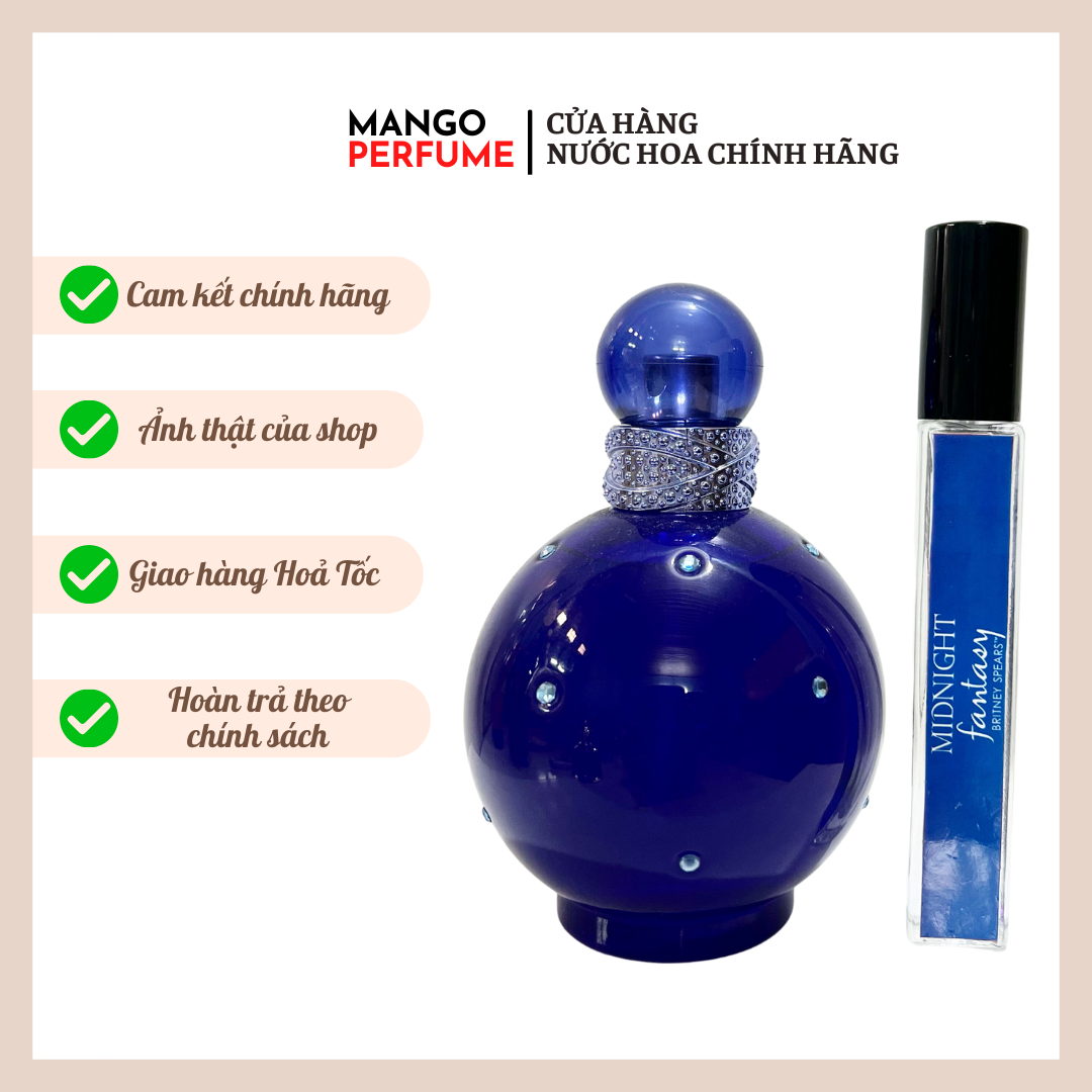Nước hoa Britney Spears Fantasy Midnight 10ml