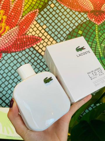 Nước hoa nam lacoste l.12.12 blanc pure edt 175ml