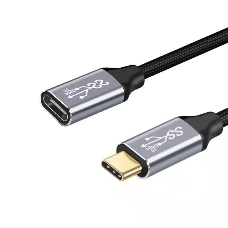 Cáp nối dài Type C USB 3.1 gen 2 10Gbps PD 100w hỗ trợ 4k 60hz tiện dụng