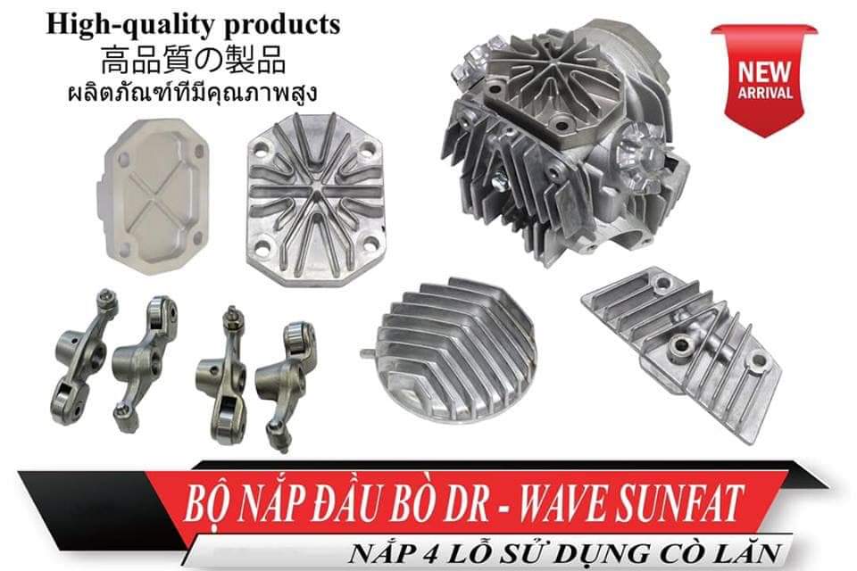 BỘ NẮP ĐẦU SUNFAT GẮN WAVE