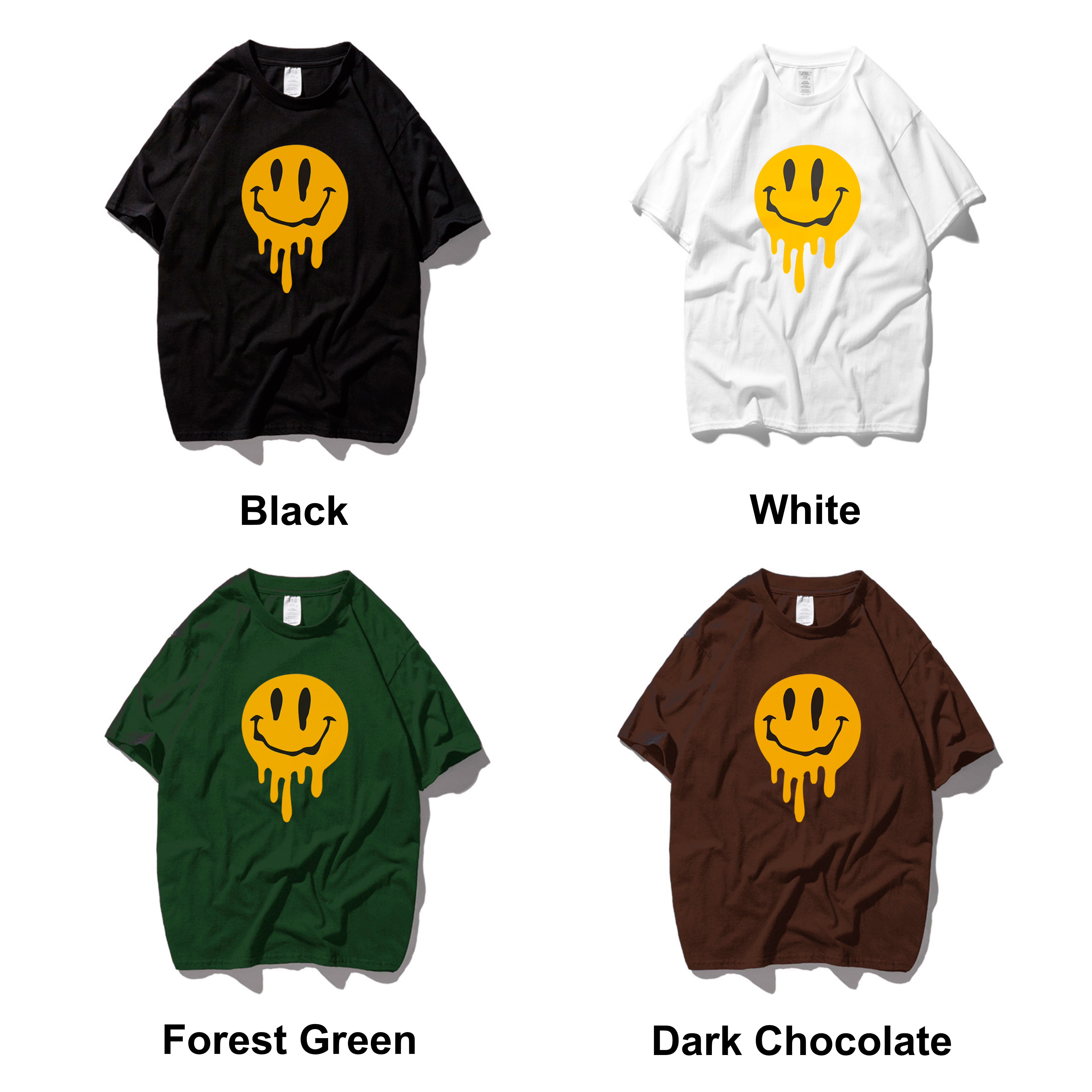 Áo Thun Cao Cấp DREW Mặt Chảy Gildan® Premium Cotton™ 230gram/m2 Unisex Nam Nữ