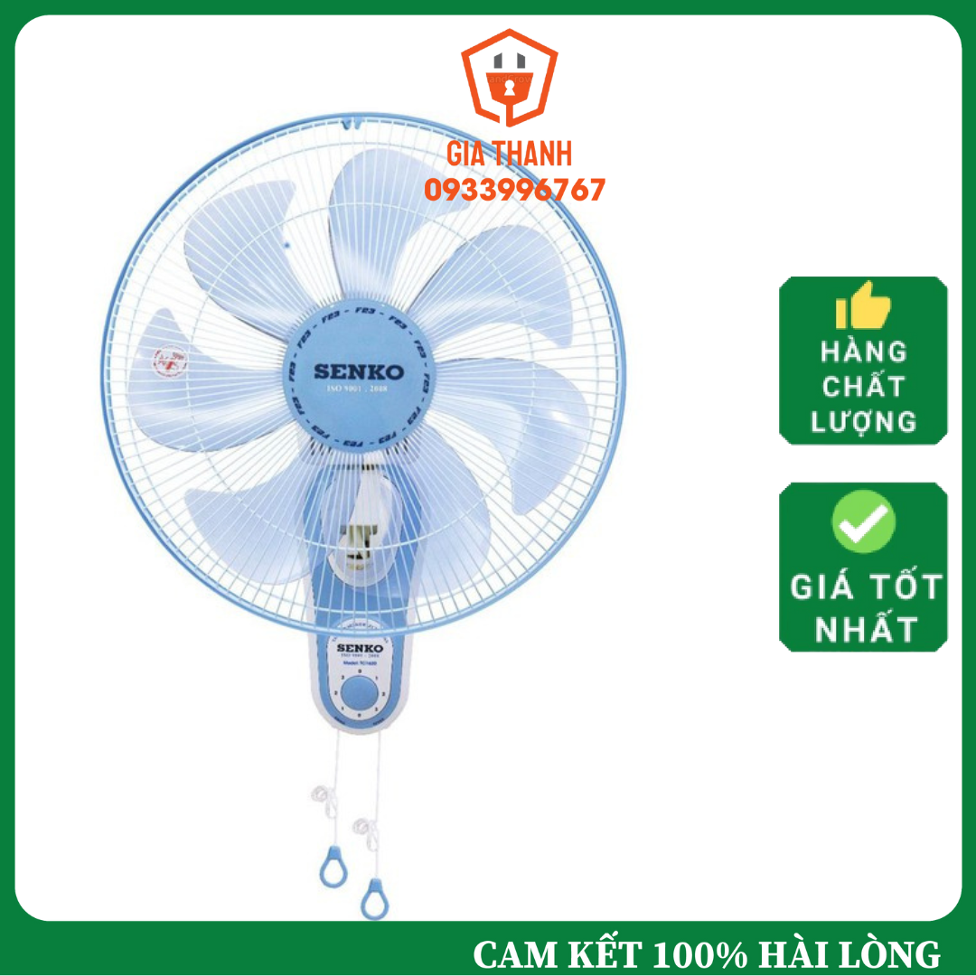 Quạt treo tường 2 dây senko - tc1620