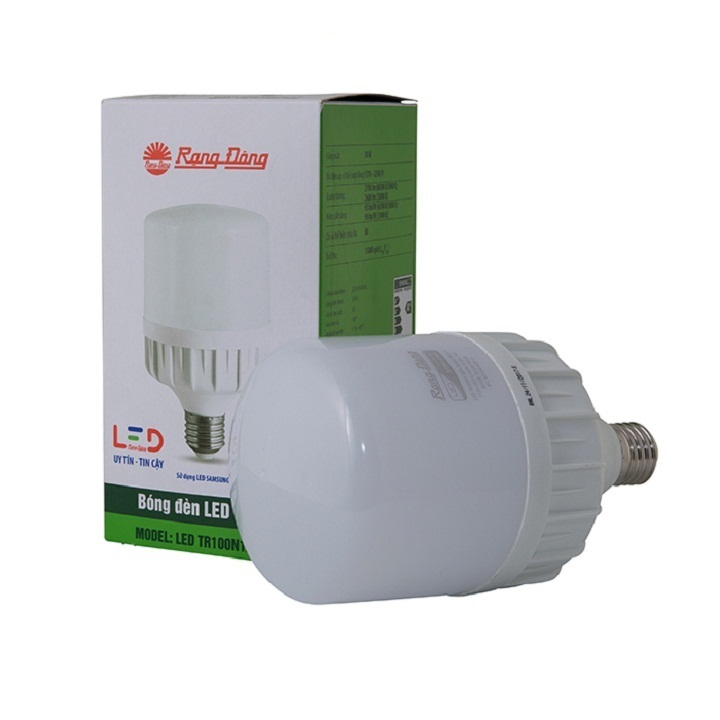 Bóng đèn led búp 30w rạng đông tr100n 30w