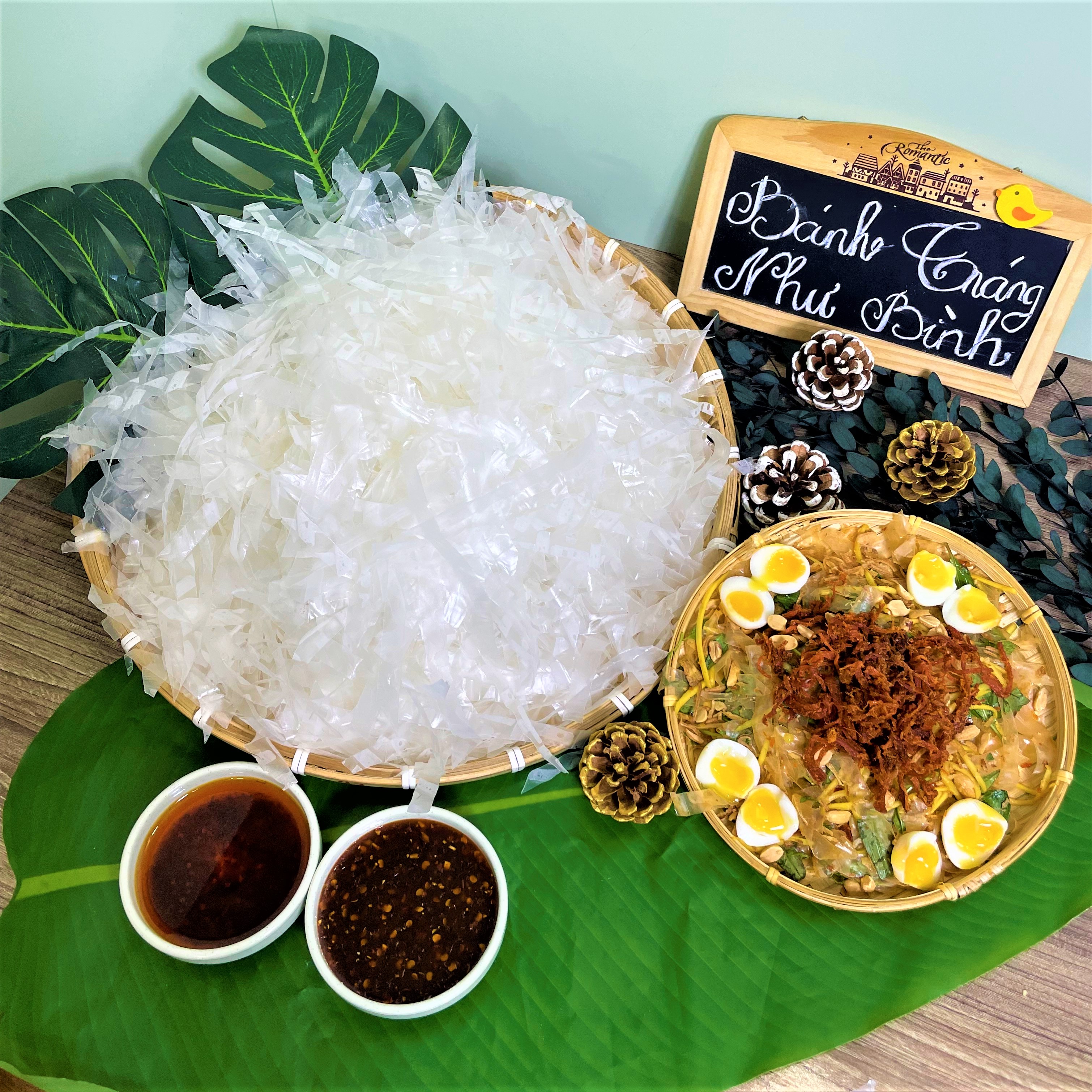 Bánh Tráng Cắt SỢI TRẮNG Như Bình Mỏng Dẻo Dùng Làm Nguyên Liệu Bánh Tráng Trộn BÁN BAO ĐẮT HÀNG