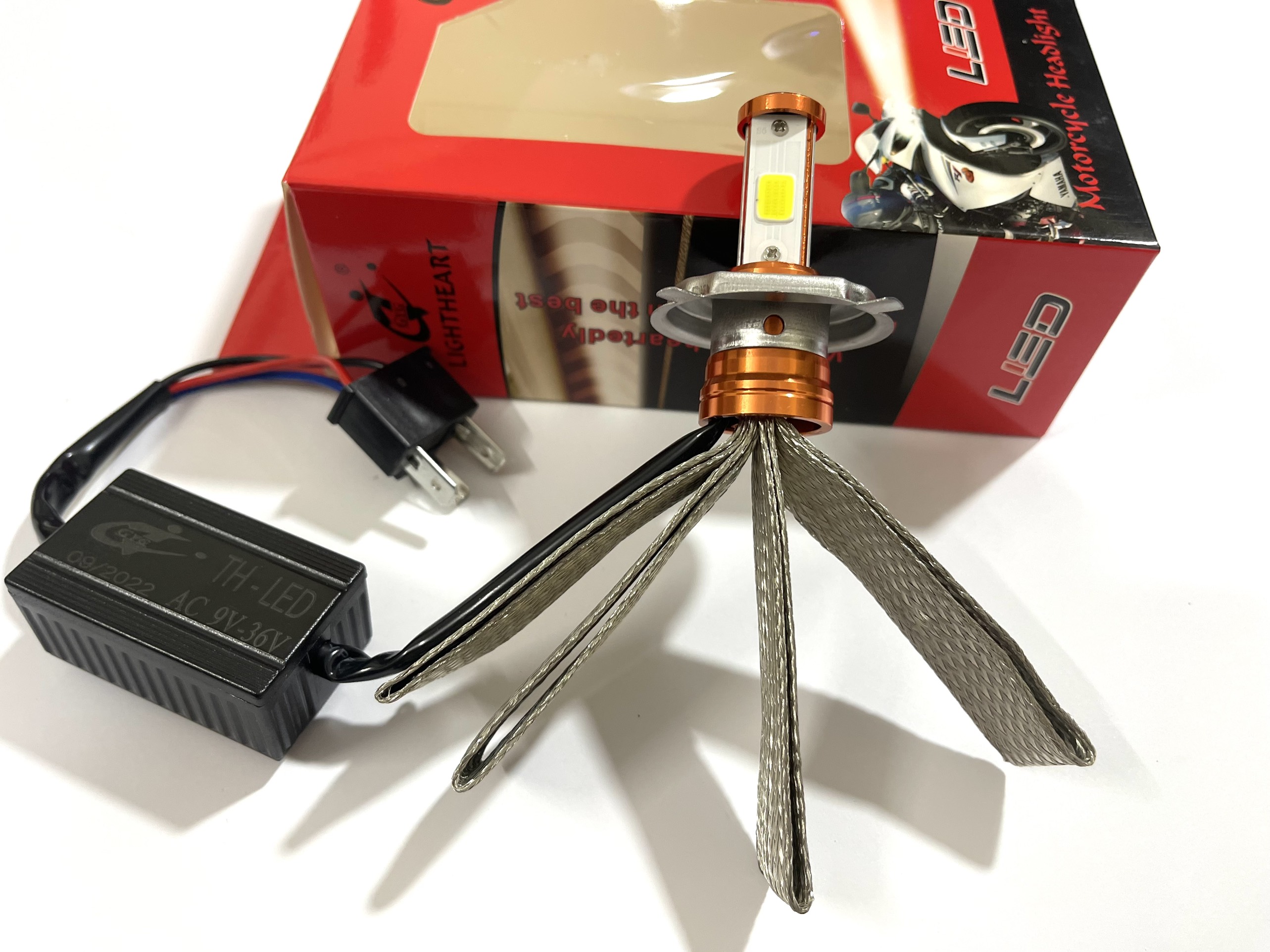 Đèn led 3 tim cyt chính hãng chạy được điện ac-dc