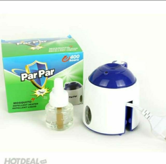 Máy xông tinh dầu đuổi muỗi parpar