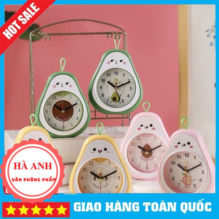 Đồng Hồ Báo Thức Hình Quả Bơ