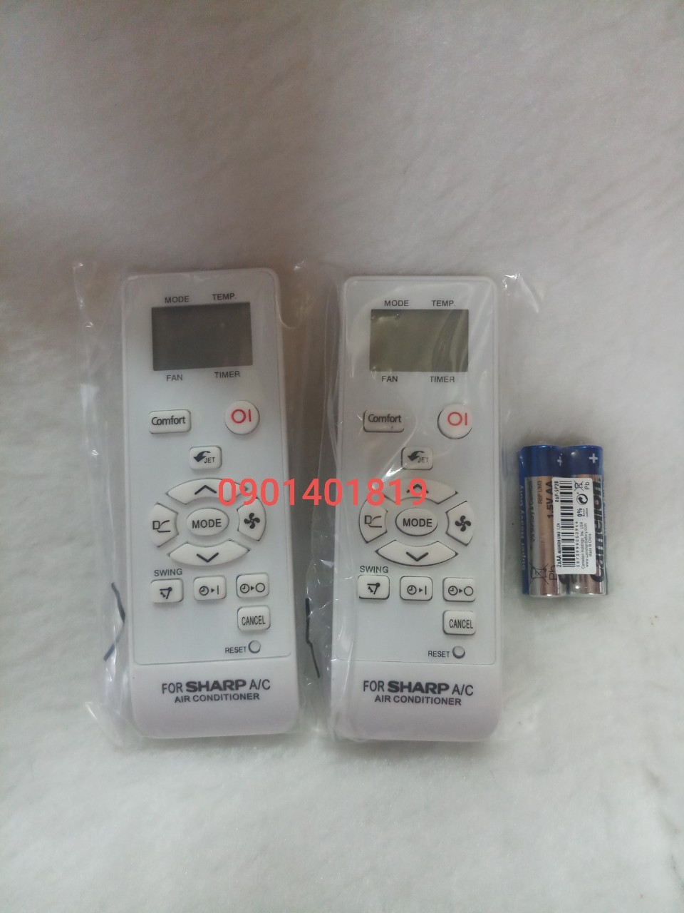 Điều Khiển Máy Lạnh Sharp Nút Xéo