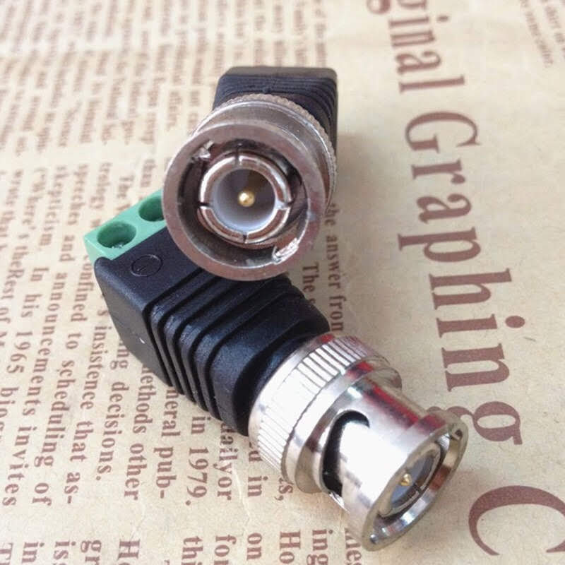 Jack rắc BNC bắt vít camera . báo giá 1 cái
