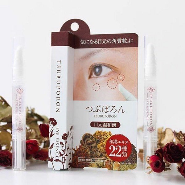 Kem xóa mụn thịt quanh mắt Tsubuporon Eye Essence 1.8ml. Eyey cream, kem Tsubuporon làm rụng, làm tan những cục thịt thừa, mụn gạo, Vstore