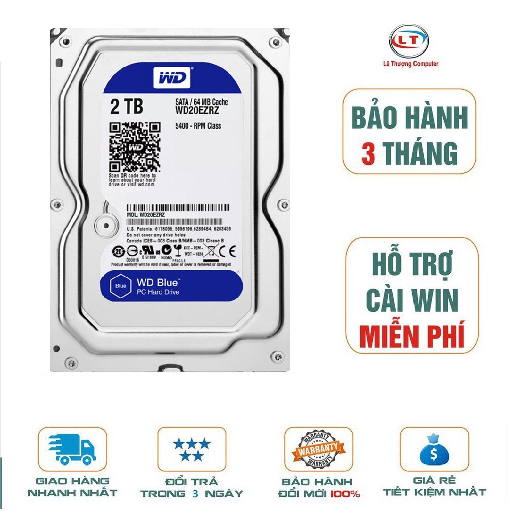 Ổ cứng 1t 2t 3tb 4tb pc thanh lý văn phòng