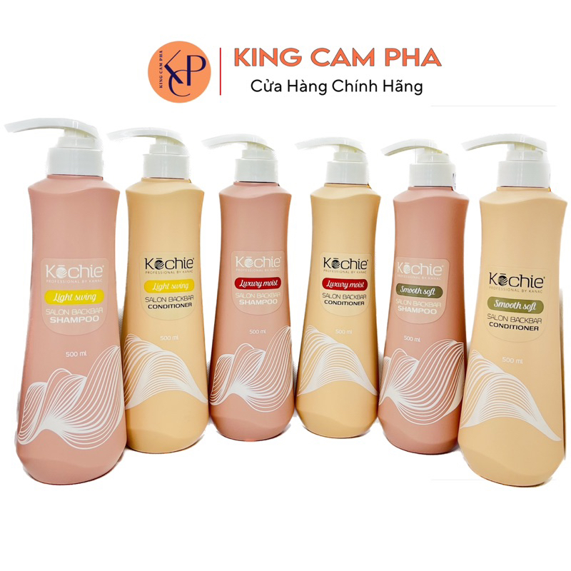 Bộ dầu gội xả Kochie 500ml và 1500ml [ CHÍNH HÃNG NHẬT BẢN ]