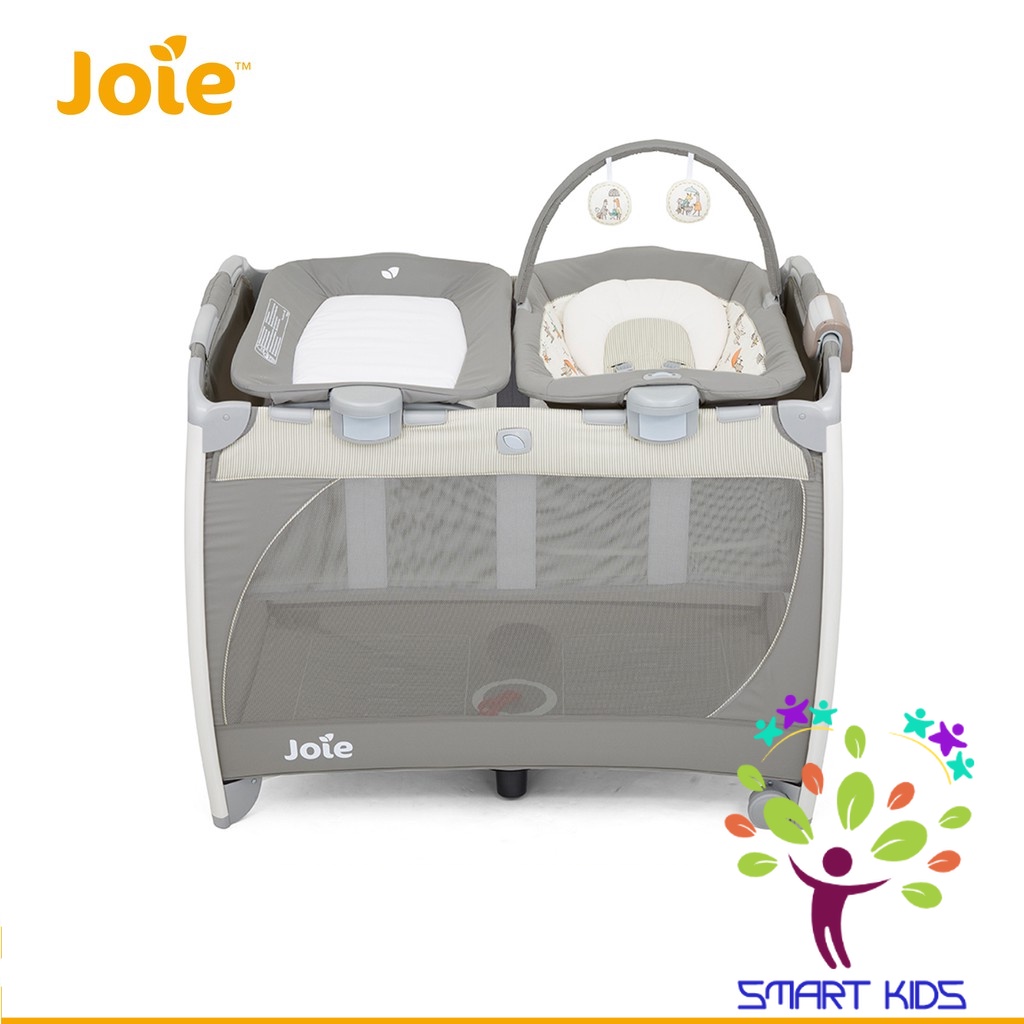 Giường cũi trẻ em Joie Excursion Change & Bounce