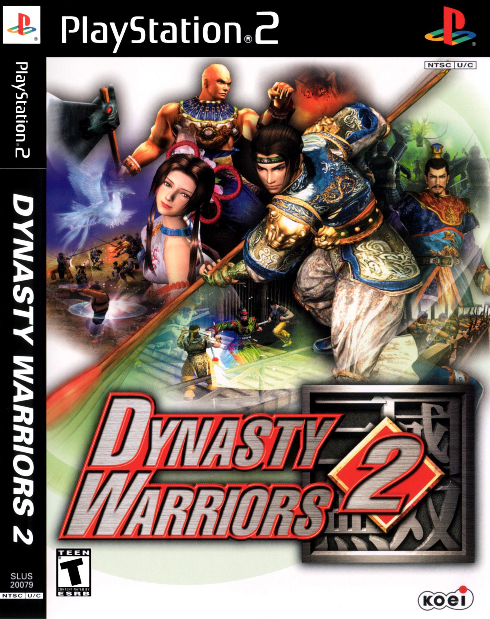 Đĩa game ps2, dynasty warriors 2. 10 đĩa tặng 1