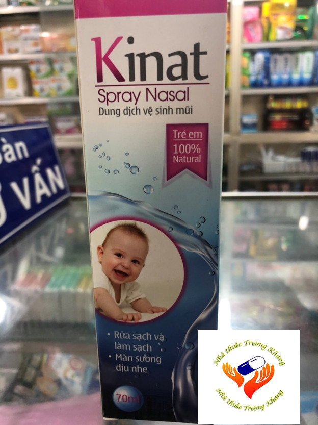 Kinat- xịt mũi an toàn cho bé